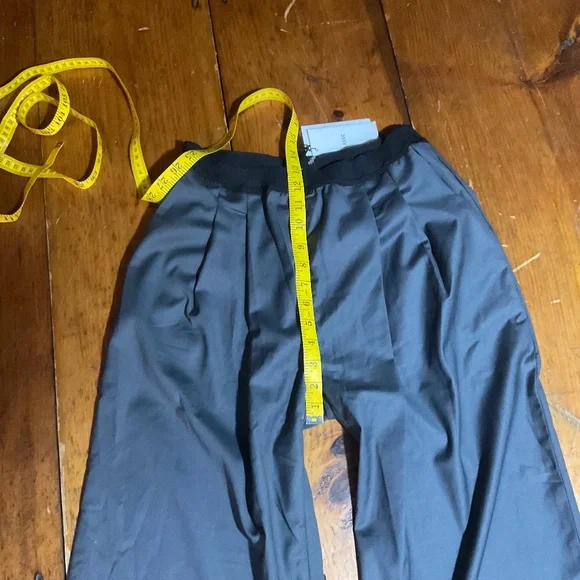 Low Classic NWT Pants Elastic Waistband Logo Pull On Gray - Picture 9 of 13